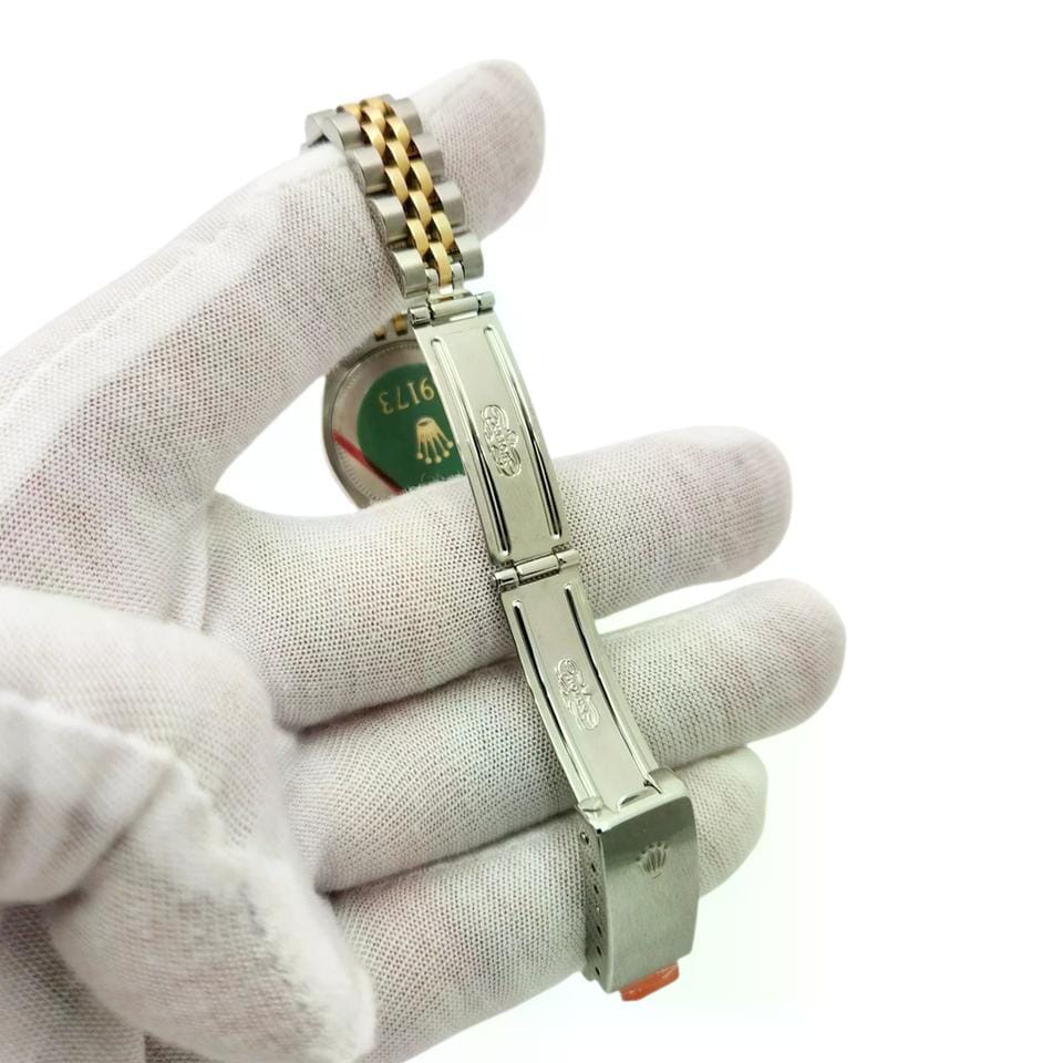 Rolex | Datejust | 69173 | Yellow gold | 26 mm | Gold/Steel | White | Automatic
