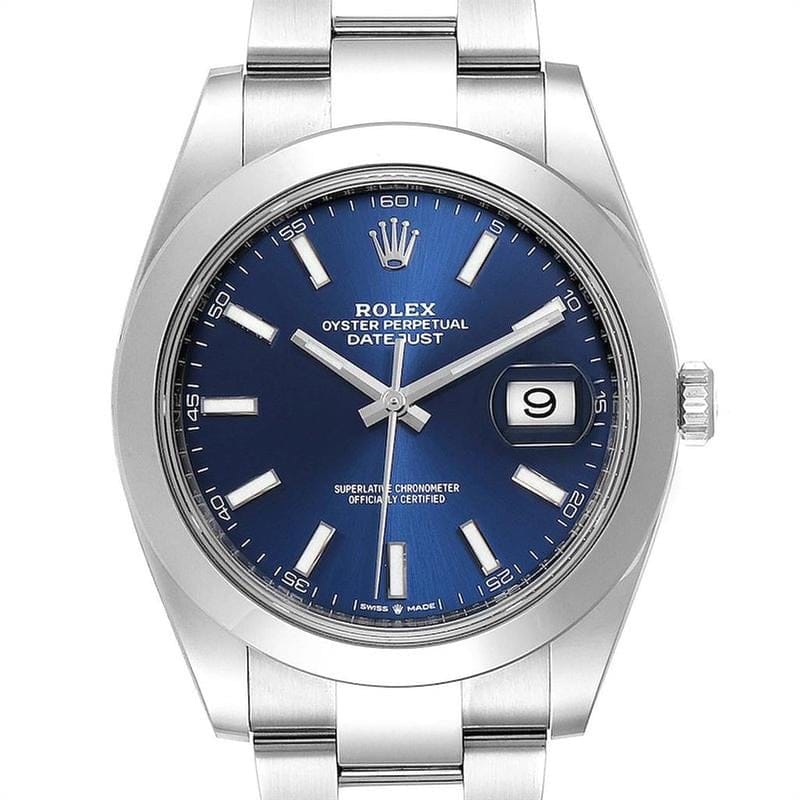 Rolex | Datejust | 126300-0001 | Steel | 41 mm | Steel | Blue | Automatic