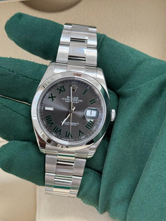Rolex | Datejust | 126300 | Gold/Steel | 41 x 48 mm | Steel | Blue | Automatic