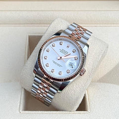 Rolex | Datejust | 116231 | Gold/Steel | 36 mm | Gold/Steel | White | Automatic