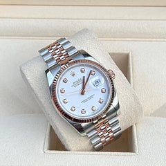 Rolex | Datejust | 116231 | Gold/Steel | 36 mm | Gold/Steel | White | Automatic
