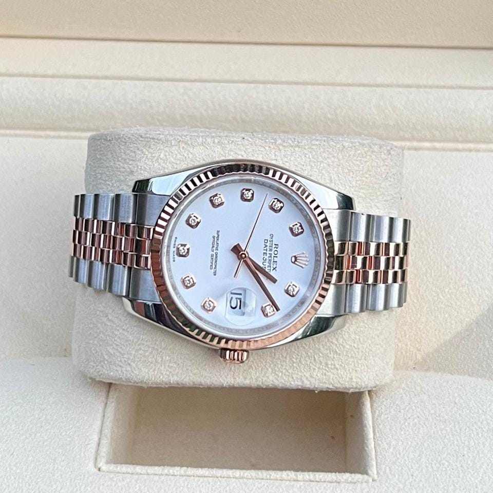 Rolex | Datejust | 116231 | Gold/Steel | 36 mm | Gold/Steel | White | Automatic