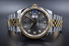 Rolex | Datejust | 116233 | Gold/Steel | 36 mm | Gold/Steel | Silver | Automatic