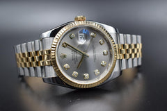Rolex | Datejust | 116233 | Gold/Steel | 36 mm | Gold/Steel | Silver | Automatic