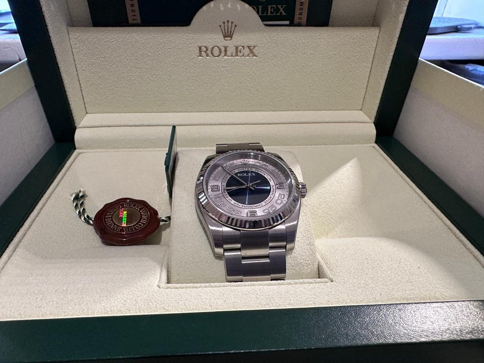 Rolex | Oyster Perpetual | 116000 | Steel | 36 mm | Steel | Silver (solid) | Automatic