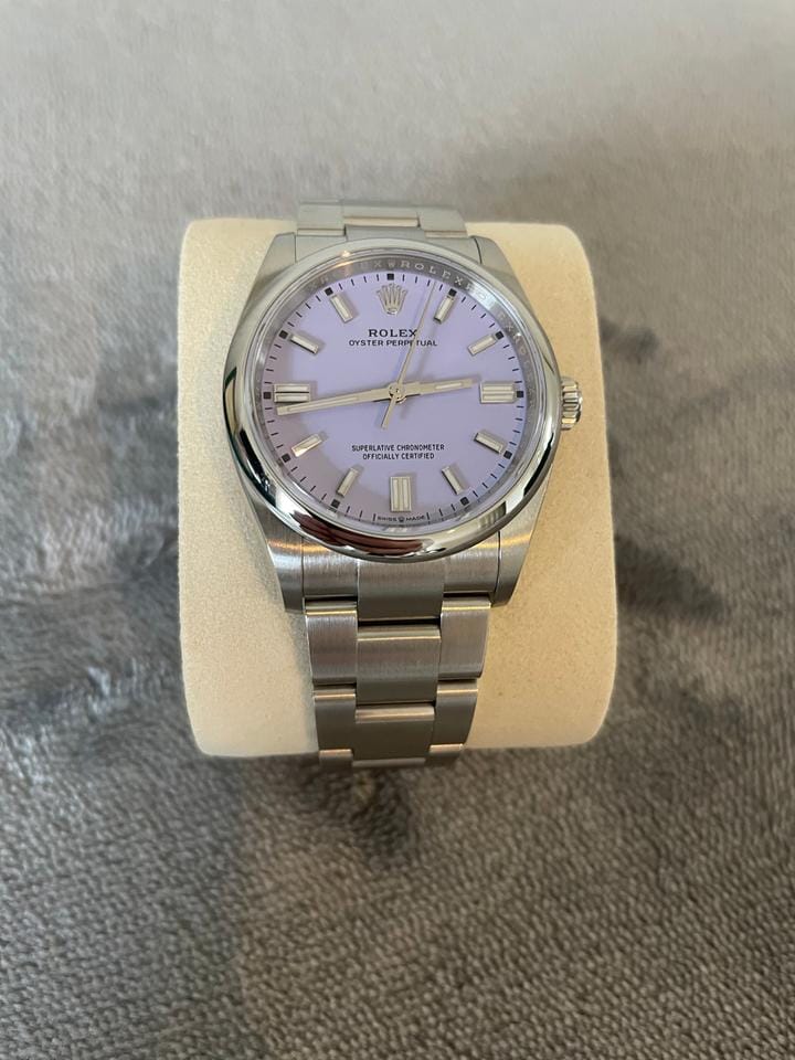 Rolex | Oyster Perpetual | Rolex Oyster Perpetual 36 126000 | Steel | 36 mm | Steel | Purple | Automatic