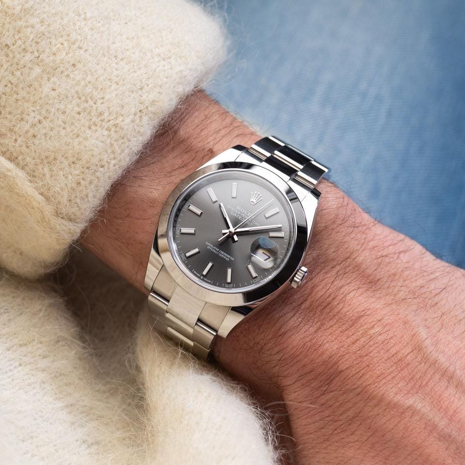 Rolex | Datejust | 126300 | Steel | Steel | Grey | Automatic