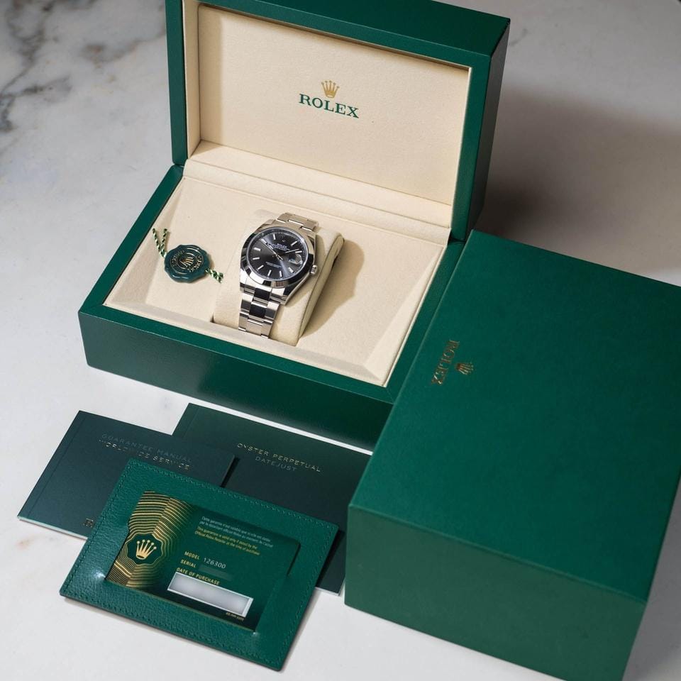 Rolex | Datejust | 126300 | Steel | Steel | Grey | Automatic