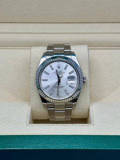 Rolex | Datejust | 126334 | Steel | 41 mm | Steel | Silver (solid) | Automatic