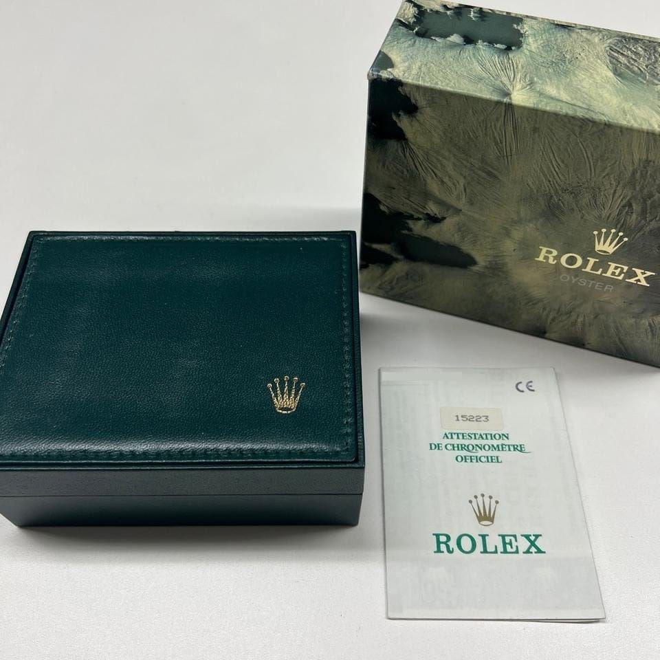 Rolex | Oyster Perpetual | 15223 | Gold/Steel | 34 mm | Gold/Steel | Black | Automatic