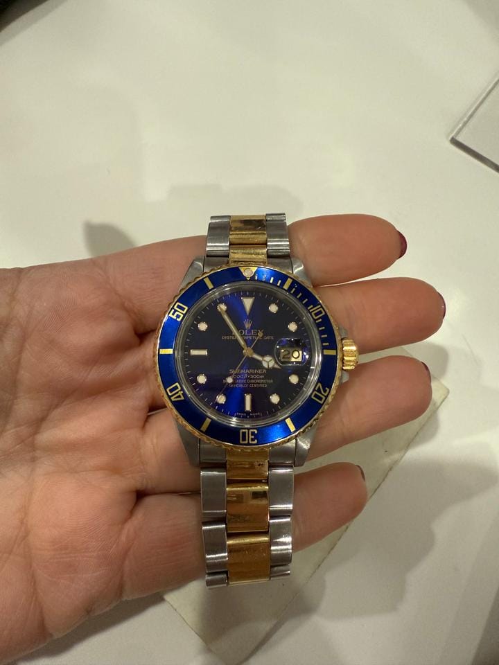 Rolex | Submariner | 16613 | Steel | 40 mm | Gold/Steel | Blue | Automatic