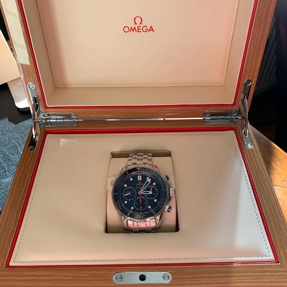 Omega Seamaster Diver 300 MChronograph Self winding chronograph.Calbre 3330