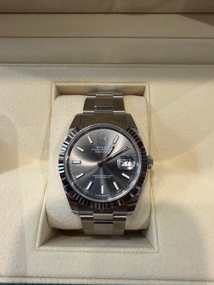 Rolex | Datejust | RO180214-043824 | 41 mm | Steel | Grey | Automatic