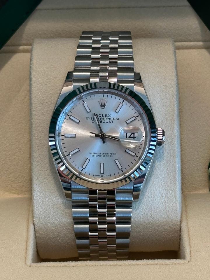 Rolex | Datejust | M126234-0013 | Steel | 36 mm | Steel | Silver | Automatic