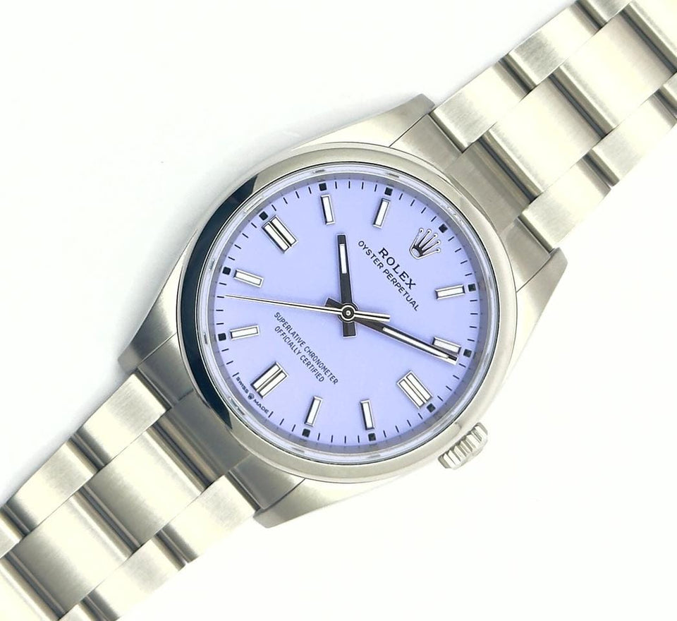 Rolex | Oyster Perpetual | 126000 | Steel | Steel | Purple | Automatic