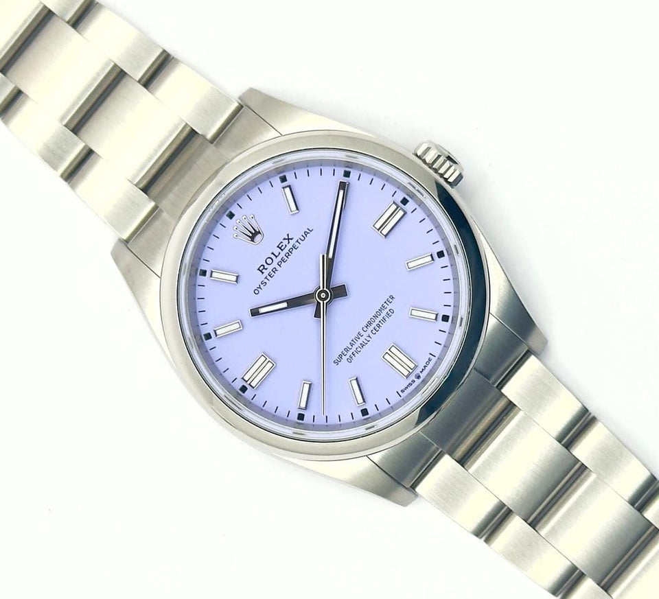 Rolex | Oyster Perpetual | 126000 | Steel | Steel | Purple | Automatic