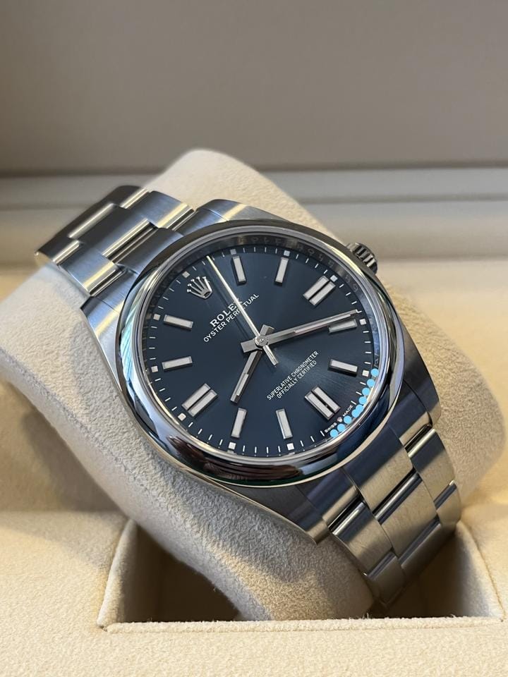 Rolex | Oyster Perpetual | 124300-0003 | Steel | 41 mm | Steel | Blue | Automatic