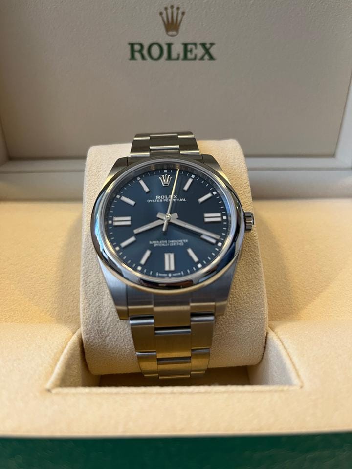 Rolex | Oyster Perpetual | 124300-0003 | Steel | 41 mm | Steel | Blue | Automatic