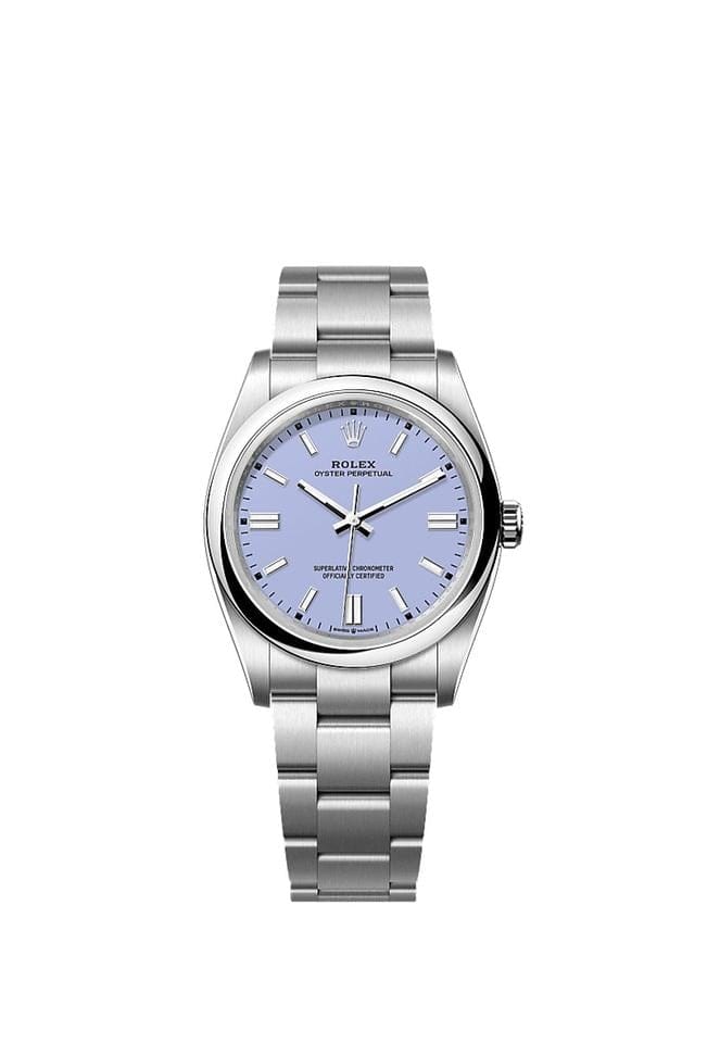 Rolex | Oyster Perpetual | 126000-0013 | Steel | 36mm mm | Steel | Purple | Automatic