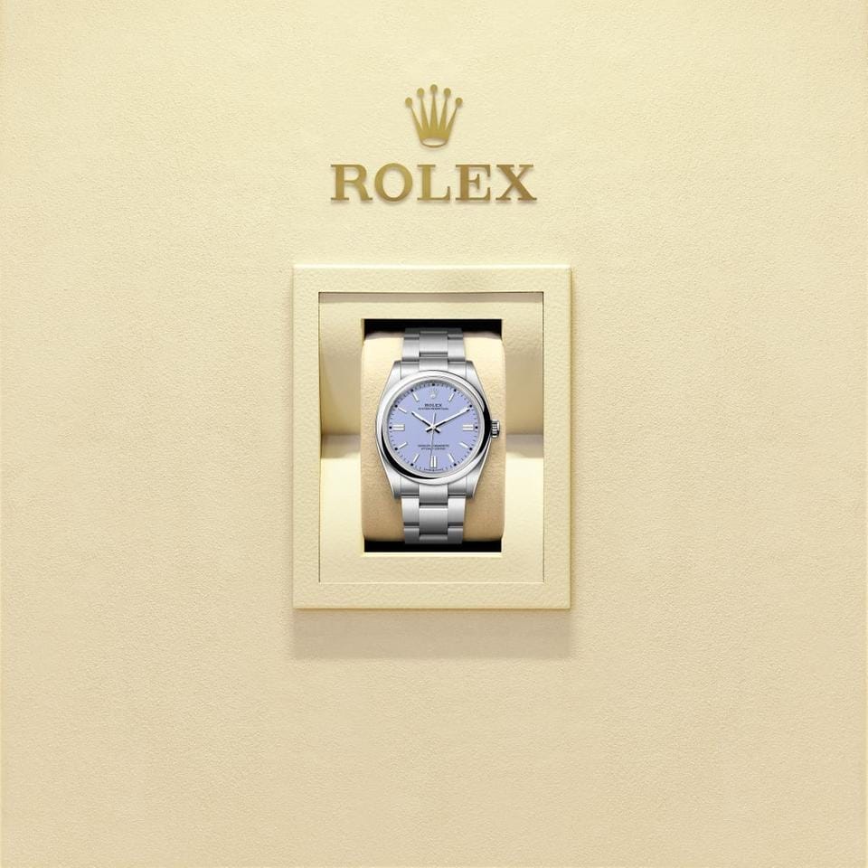 Rolex | Oyster Perpetual | 126000-0013 | Steel | 36mm mm | Steel | Purple | Automatic