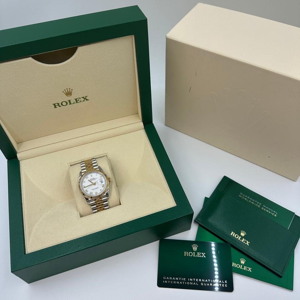 Rolex | Datejust | 126233 | Steel | 36 mm | Gold/Steel | White | Automatic
