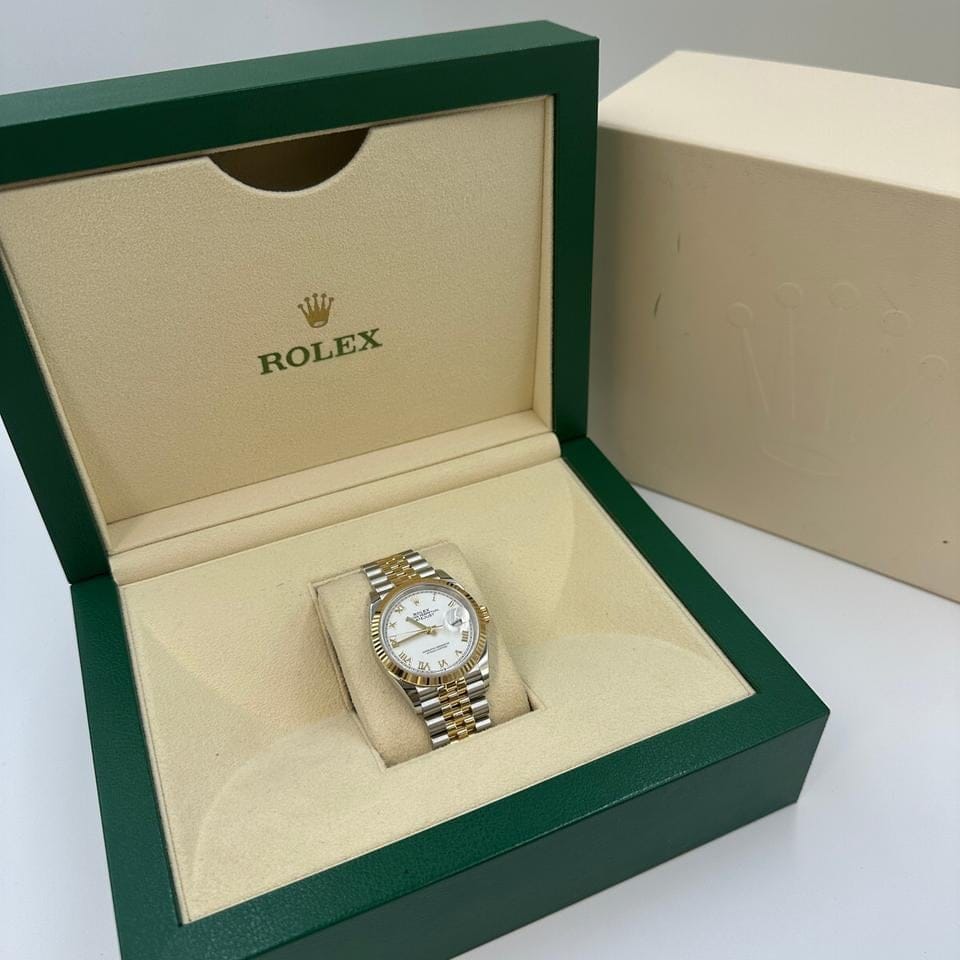Rolex | Datejust | 126233 | Steel | 36 mm | Gold/Steel | White | Automatic