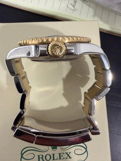 Rolex | Submariner | 116613LB | Yellow gold | 40 mm | Gold/Steel | Blue | Automatic