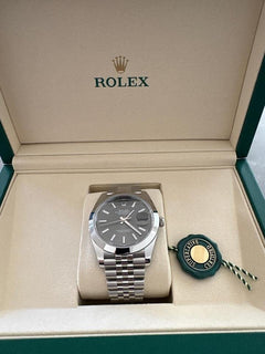 Rolex | Datejust | 126300 | Steel | 41 x 42 mm | Steel | Grey | Automatic