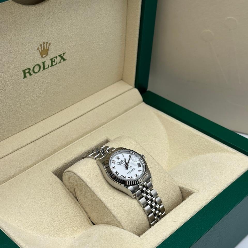 Rolex | Datejust | 279174 WHITE ROMAN JUB | Steel | 28 mm | Steel | White | Automatic