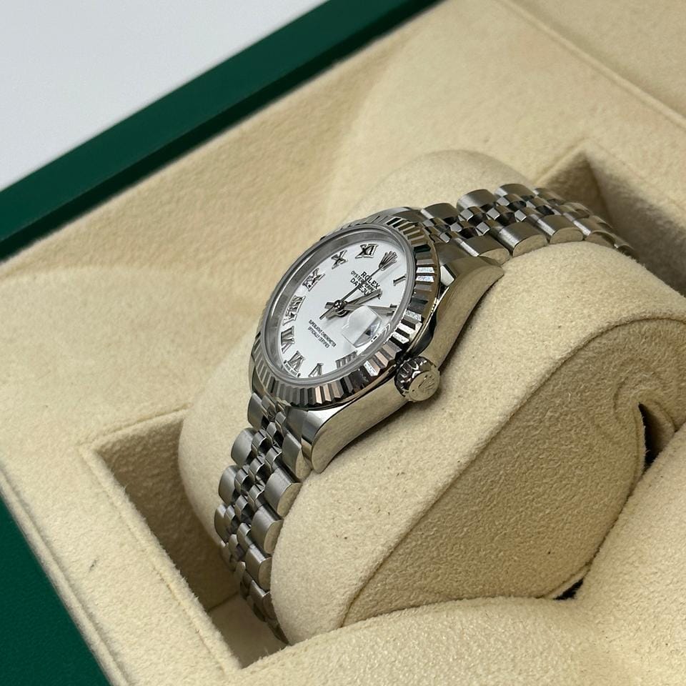 Rolex | Datejust | 279174 WHITE ROMAN JUB | Steel | 28 mm | Steel | White | Automatic