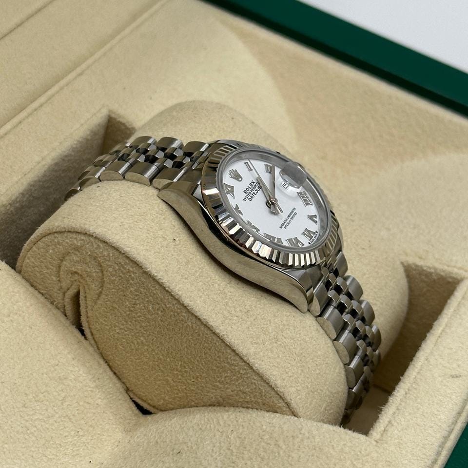 Rolex | Datejust | 279174 WHITE ROMAN JUB | Steel | 28 mm | Steel | White | Automatic