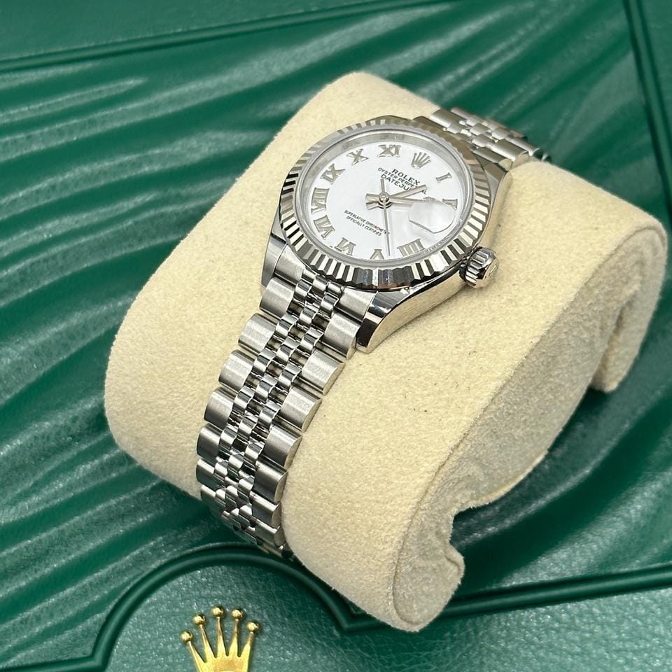 Rolex | Datejust | 279174 WHITE ROMAN JUB | Steel | 28 mm | Steel | White | Automatic