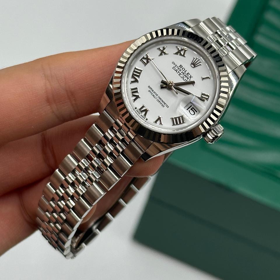 Rolex | Datejust | 279174 WHITE ROMAN JUB | Steel | 28 mm | Steel | White | Automatic