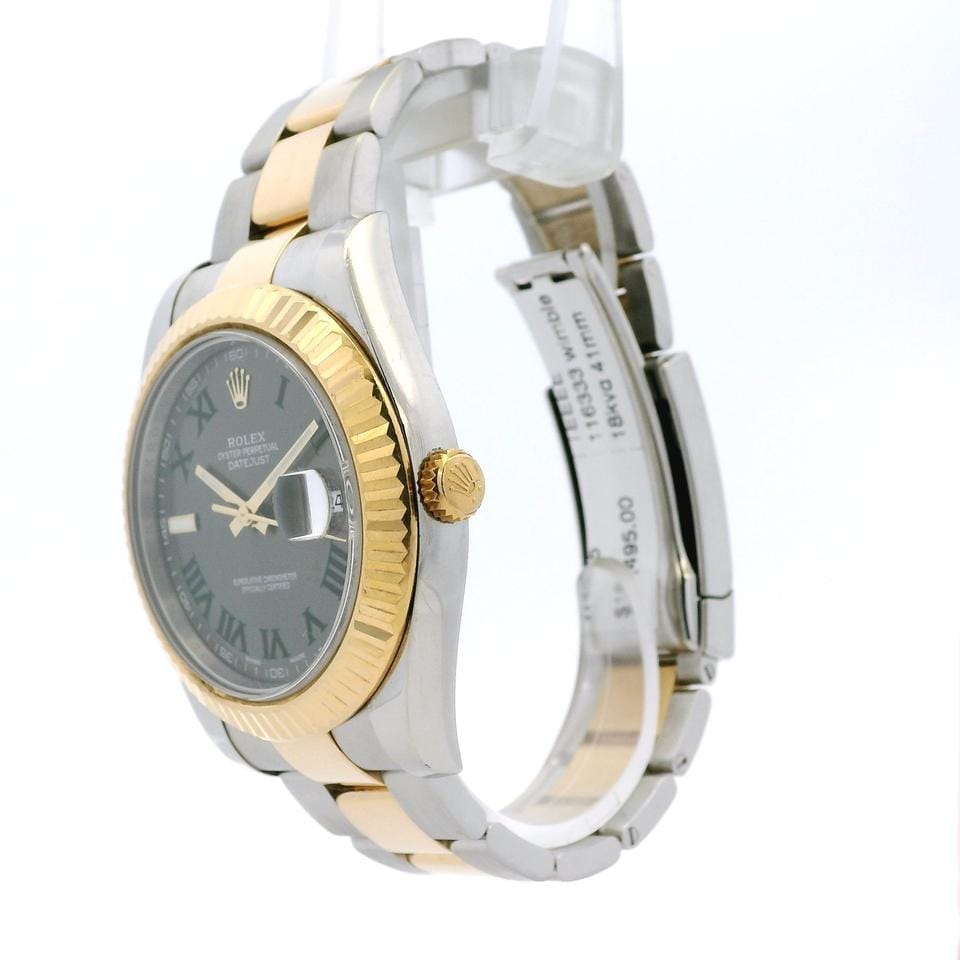 Rolex | Datejust | 116333 | Gold/Steel | 41 mm | Gold/Steel | Grey | Automatic