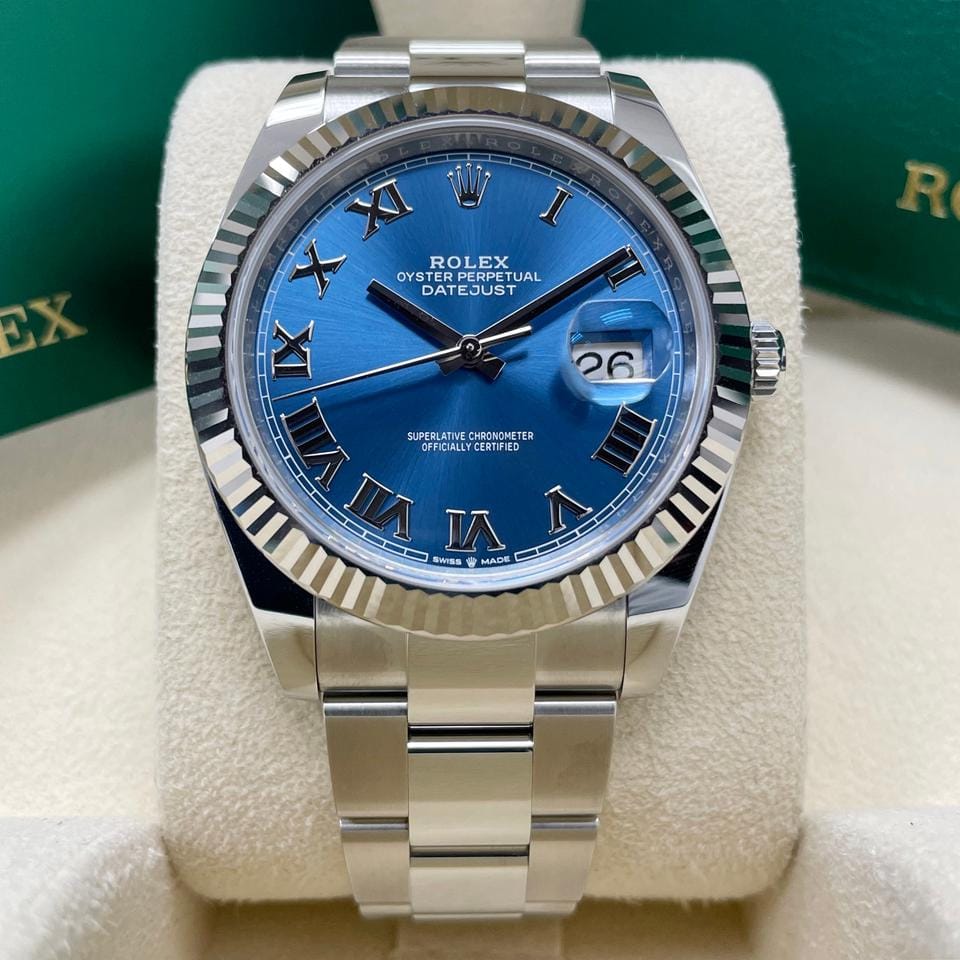 Rolex | Datejust | 126334 | Gold/Steel | 41 mm | Steel | Blue | Automatic