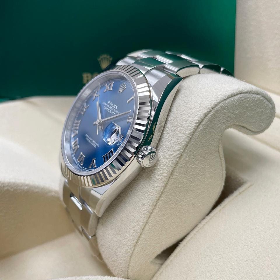Rolex | Datejust | 126334 | Gold/Steel | 41 mm | Steel | Blue | Automatic