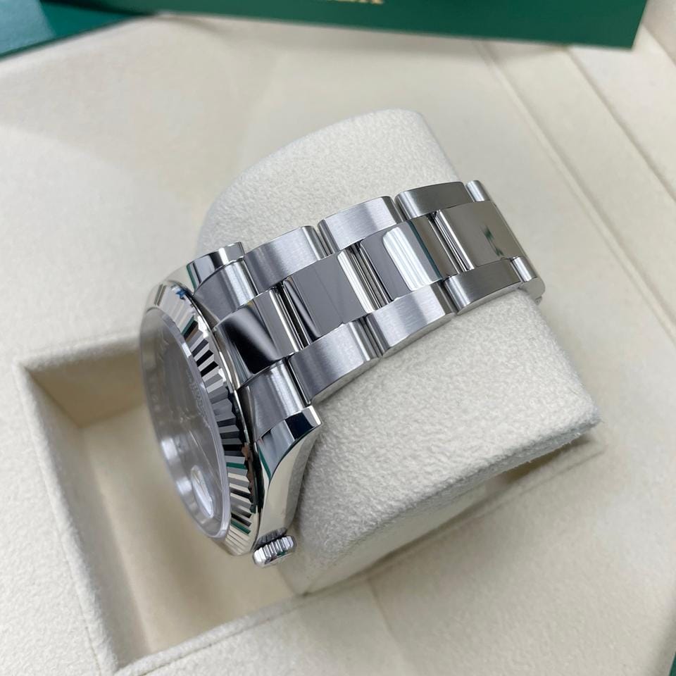 Rolex | Datejust | 126334 | Gold/Steel | 41 mm | Steel | Blue | Automatic