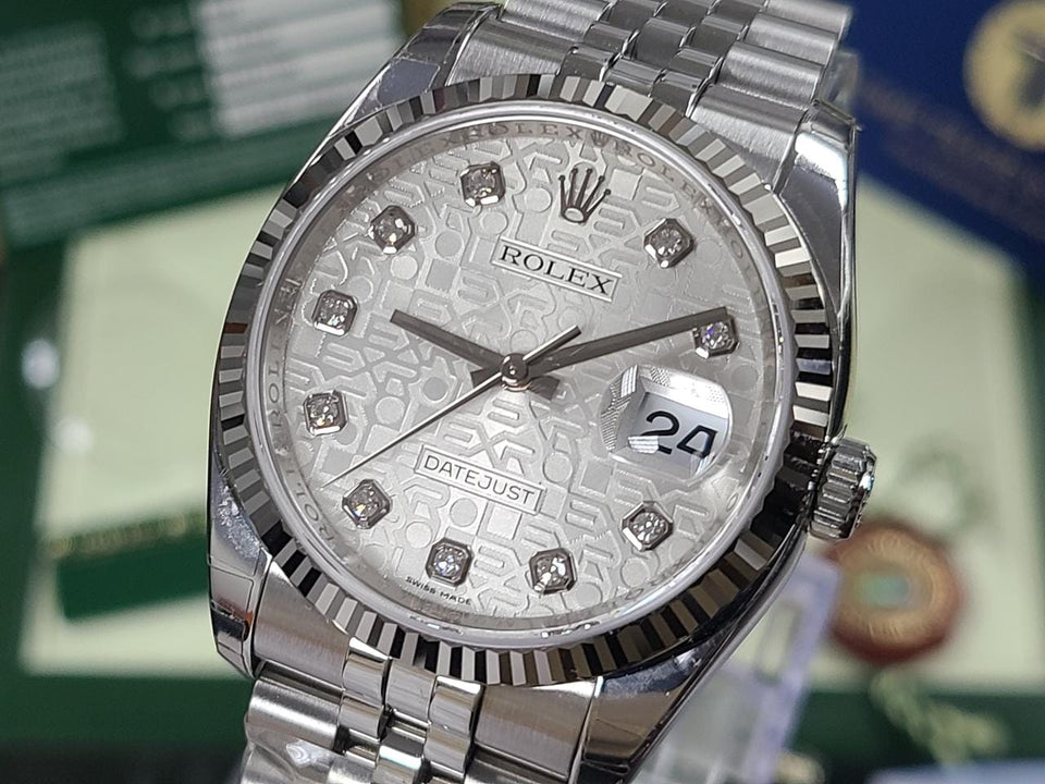 Rolex | Datejust | 116234 | Steel | 36 mm | Steel | Mother of pearl | Automatic