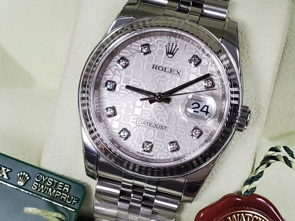 Rolex | Datejust | 116234 | Steel | 36 mm | Steel | Mother of pearl | Automatic