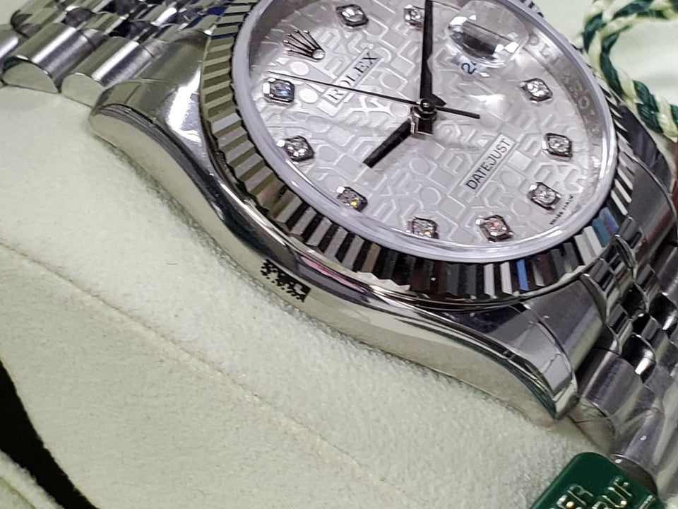 Rolex | Datejust | 116234 | Steel | 36 mm | Steel | Mother of pearl | Automatic