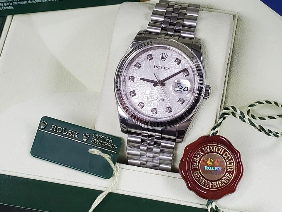Rolex | Datejust | 116234 | Steel | 36 mm | Steel | Mother of pearl | Automatic