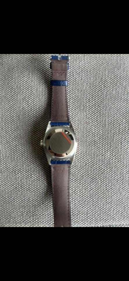 Rolex | Day-Date | 1803 | White gold | 36 mm | Alligator skin | Silver | Automatic