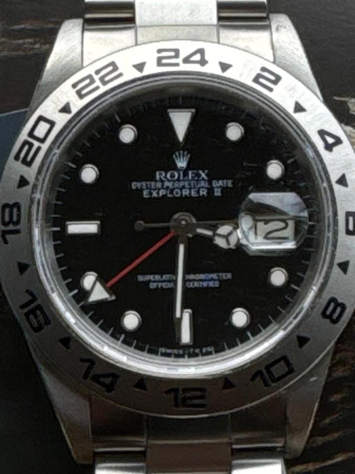 Rolex | Explorer II | 16550 | Steel | 40 mm | Steel | Black | Automatic