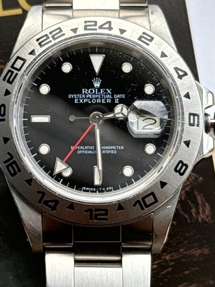 Rolex | Explorer II | 16550 | Steel | 40 mm | Steel | Black | Automatic