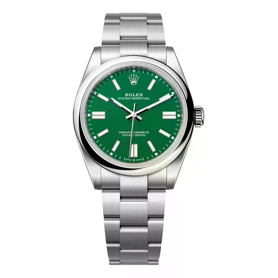 Rolex | Oyster Perpetual | 134300-0004 | Steel | 41 mm | Steel | Green
