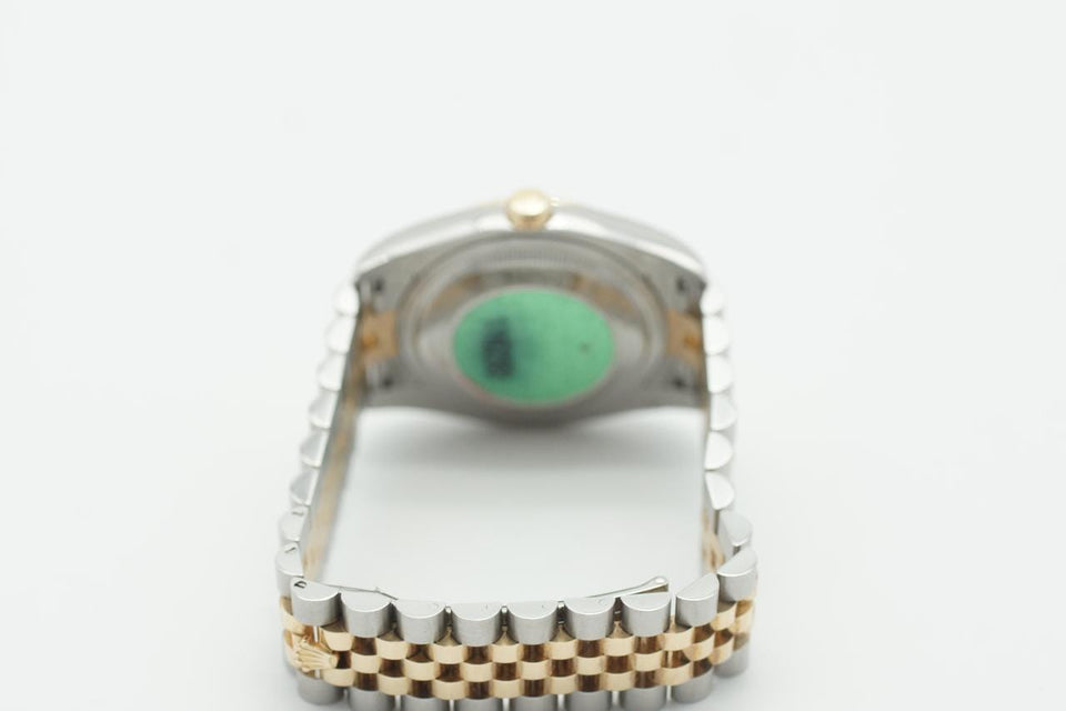 Rolex | Datejust | 116233 | Yellow gold | 36 mm | Gold/Steel | Grey | Automatic