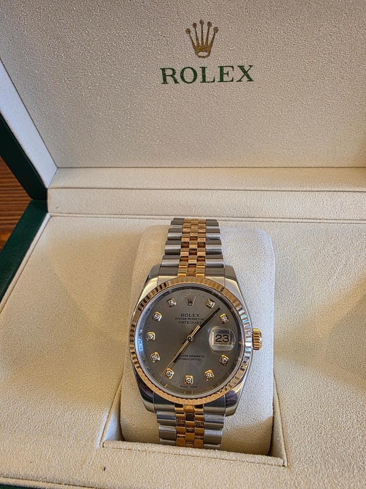 Rolex | Datejust | 116233 | 36 mm | Gold/Steel | Automatic