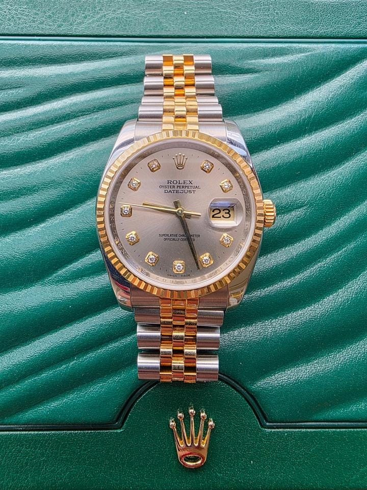 Rolex | Datejust | 116233 | 36 mm | Gold/Steel | Automatic