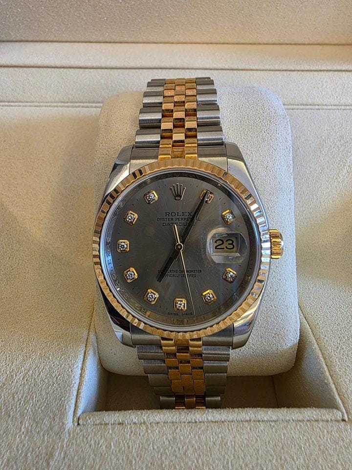 Rolex | Datejust | 116233 | 36 mm | Gold/Steel | Automatic