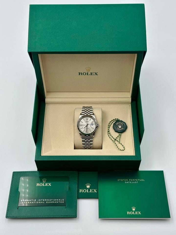 Rolex | Datejust | 126234 | Steel | 36 mm | Steel | Silver (solid) | Automatic